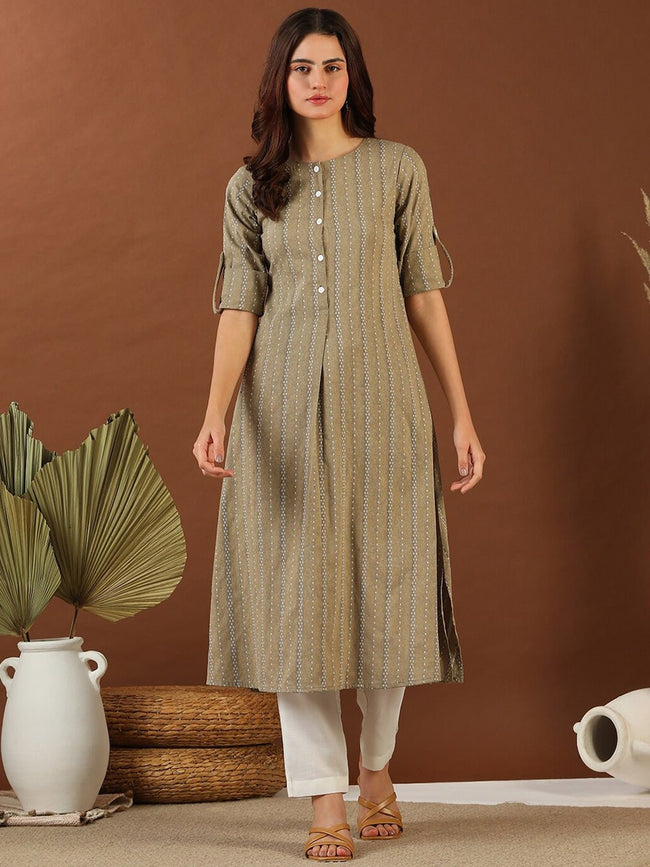 white christmas dresses Exclusive Cotton Navy Blue Dress with Embroidered V-Neck and Indigo Sl –  Sujatra main image 0