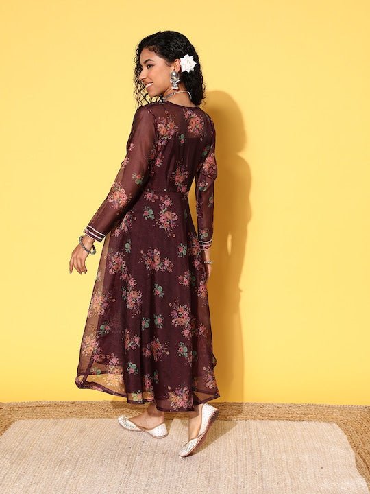 Fit and flare shop midi dress casual
