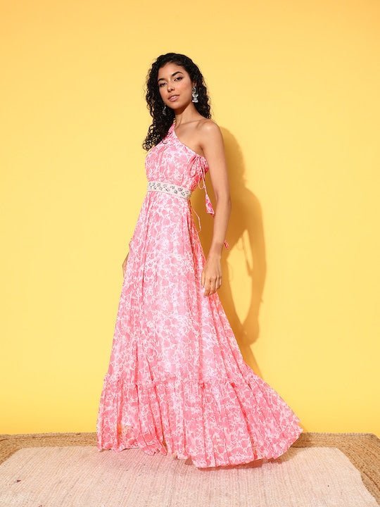 Trending One Shoulder Dresses For The Millennial Indian Brides | Wedding  cocktail outfits, Cocktail gowns, Glamorous wedding gowns