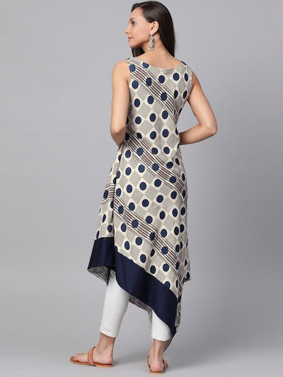 Inddus Block Print Cotton Kurta - Inddus.in