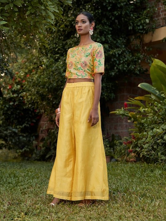 6 Different Ways To Style Your Palazzo Pants! – South India Fashion