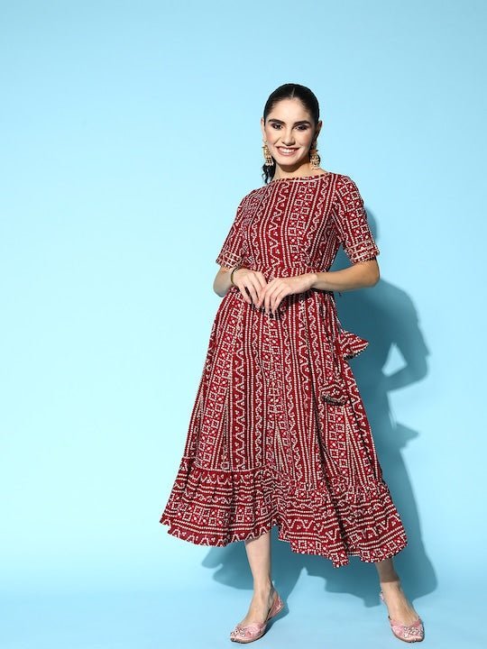 omkara fashion in surat - manufacturer designer indo Western, BANDHANI  SAREE gujarat