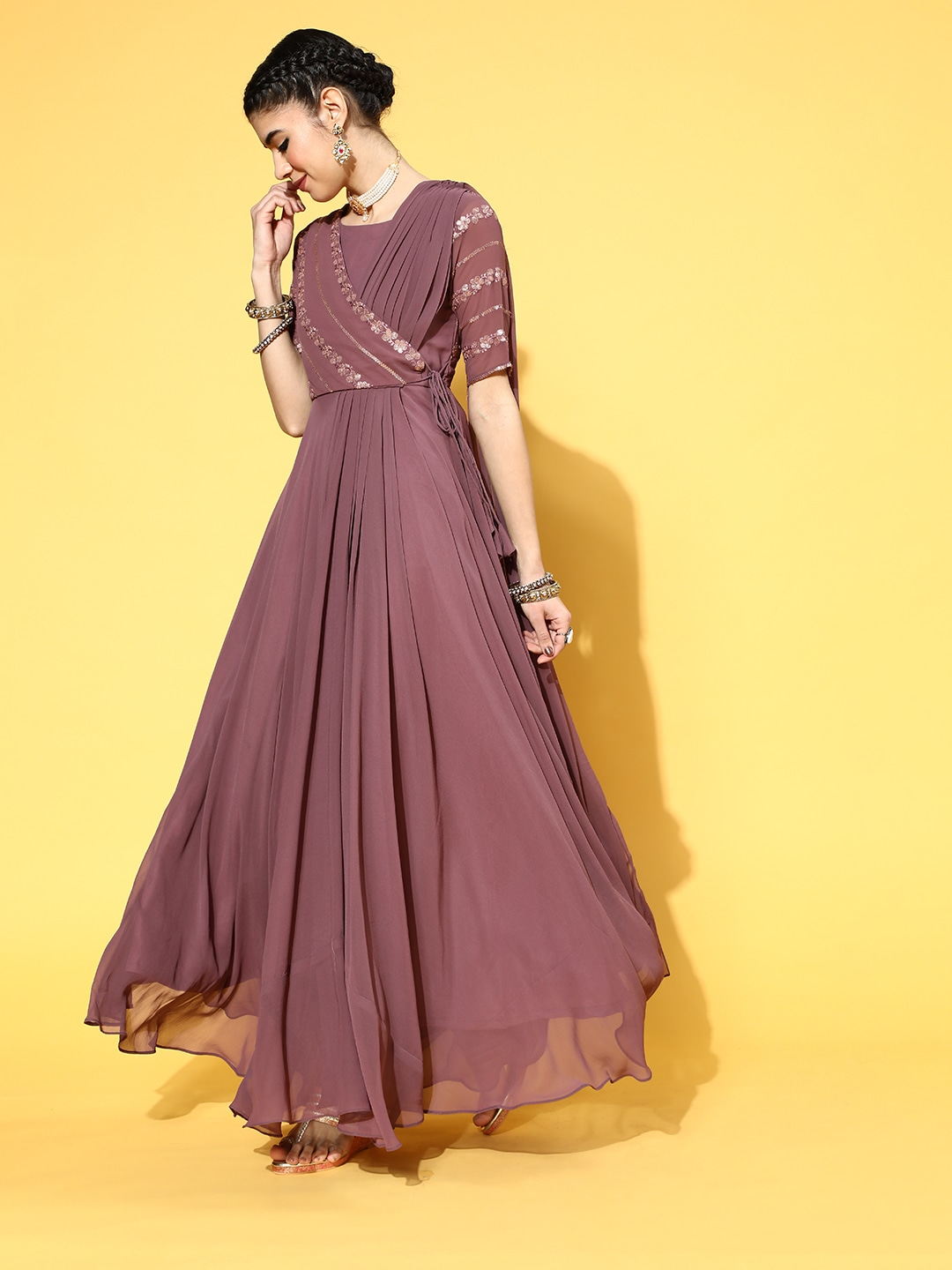 simple georgette dress designs Buy Georgette Dresses Online in USA
