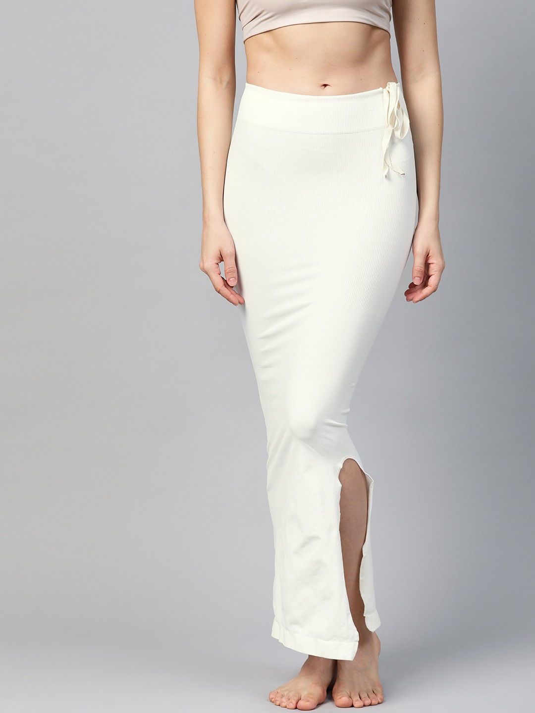 Microfiber Saree Shapewear Petticoat Women Cotton White Shape Microfiber  a469 