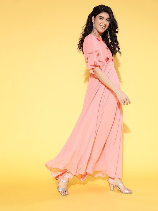 Buy Pink Dresses for Women by Mish Online | Ajio.com