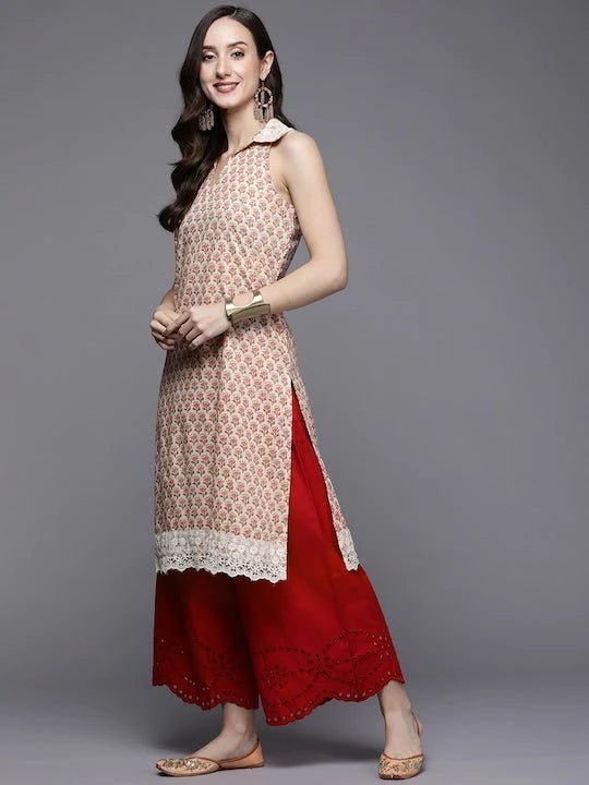 DAMRIYA Women Leheriya Straight Kurta  Buy DAMRIYA Women Leheriya Straight  Kurta Online at Best Prices in India  Flipkartcom