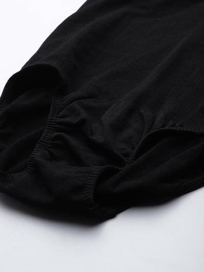 Women Black Slimming Bodysuit Camisole Shapewear - Inddus.in