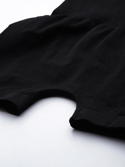 Women Black Solid Camisole Bodysuit Shapewear - Inddus.in