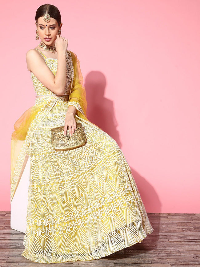 Inddus lehenga choli top